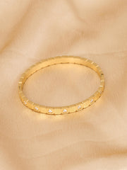 Diamond Mosaic Bangle Bracelet
